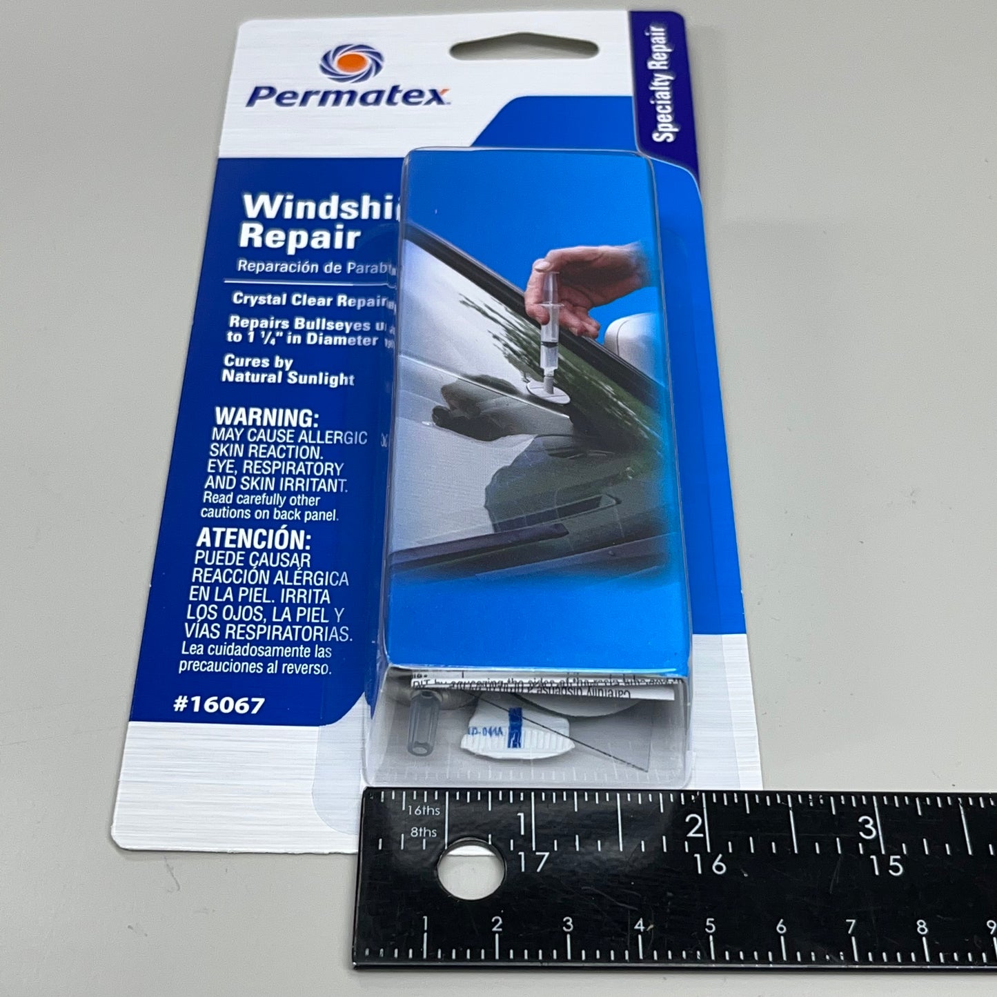 PERMATEX Windshield Repairs bullseyes up to a 1 1/4" inch in Diameter 16067 (New)