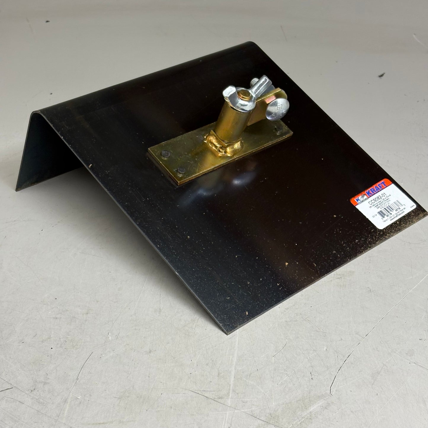 KRAFT TOOL CO Lip Blue Steel Walking Nose Tool 9" x 9" 1/2"R 4" CC9082-01