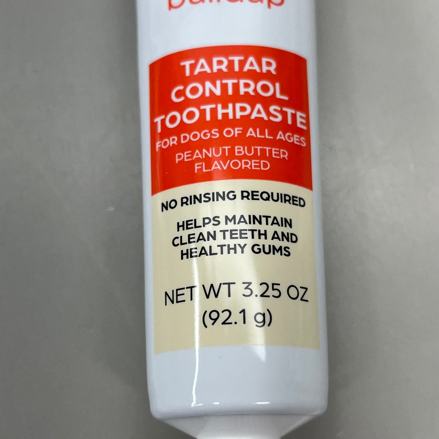 ZA@ WELL&GOOD (3-PACK!) Tartar Control Toothpaste For Dogs Peanut Butter 3.25 oz FFP22078