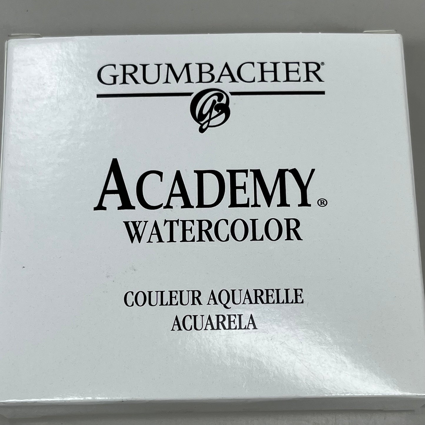 GRUMBACHER 6-PACK! Academy Water Color Paint Thio Violet .25 fl oz / 7.5 ml 0722 (New)