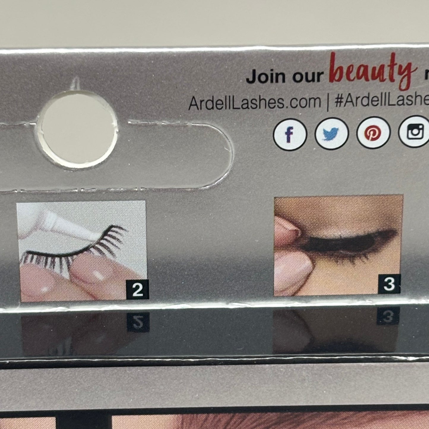 ARDELL (4 PACK, 1 PAIR EACH) 3D Fauxmink Multi-Dimensional Rounded Eyelashes 858