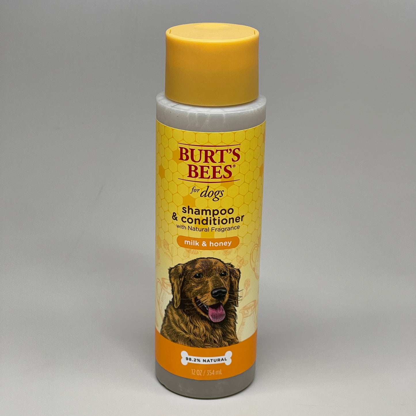 BURT'S BEE'S (2 PACK) For Dogs Shampoo & Conditioner Milk & Honey 12 oz FFP10128