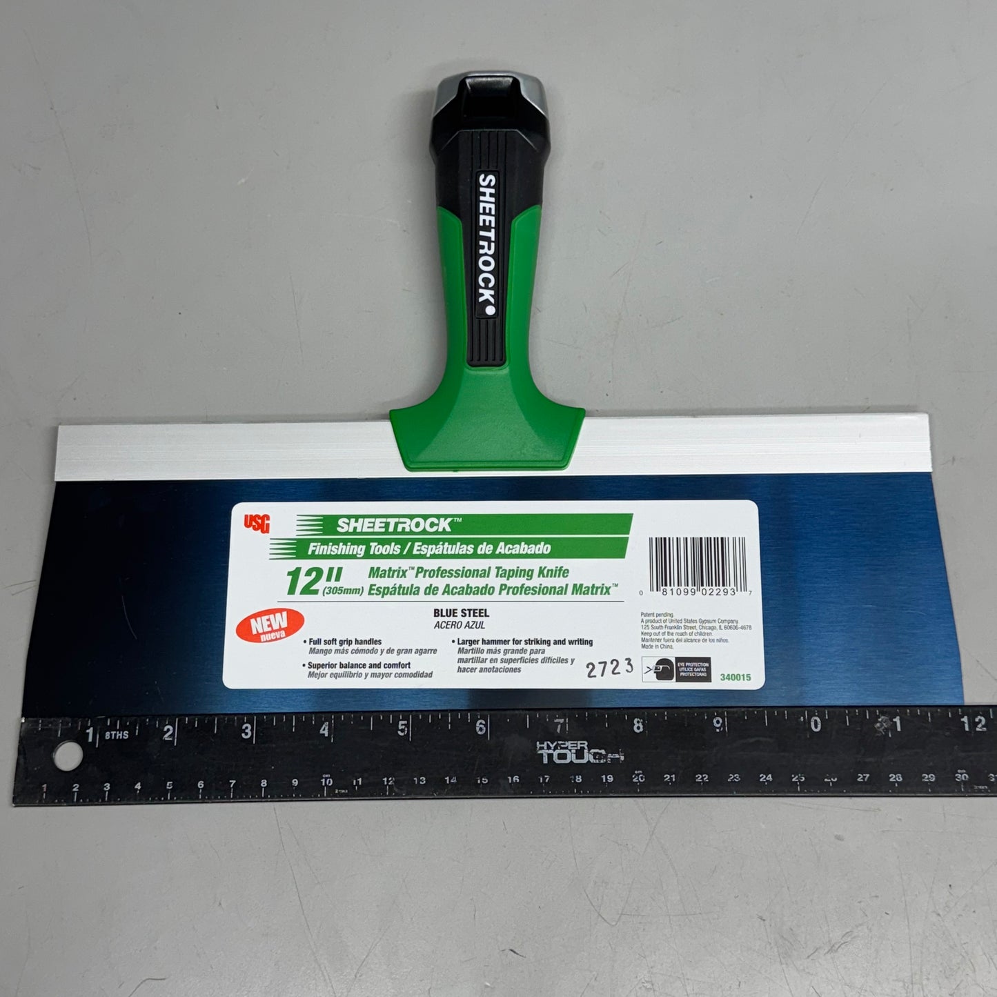 USG SHEETROCK TOOLS (2 PACK) Matrix Professional Taping Knife 12" 340015