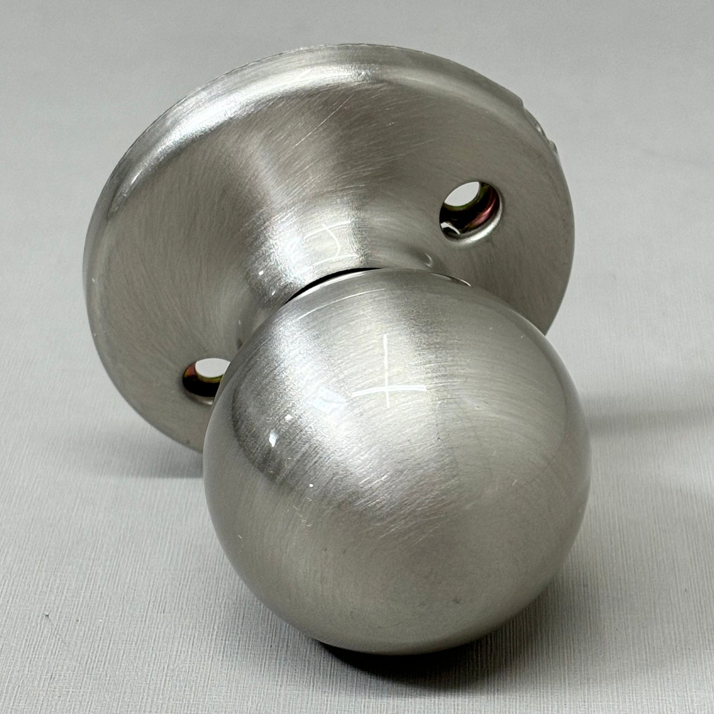 KWIKSET Polo Dummy Door Knob Single Sided Handle Satin Nickel 488P-15