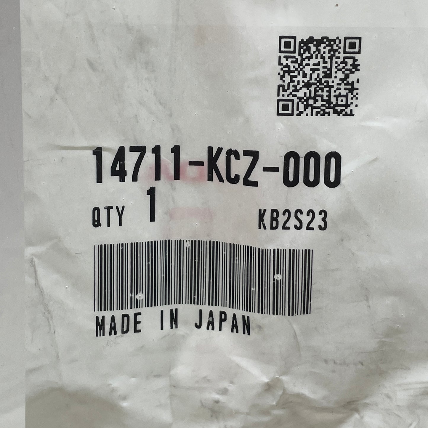 HONDA Intake Valve XR250R KB2S23 14711-KCZ-000 OEM