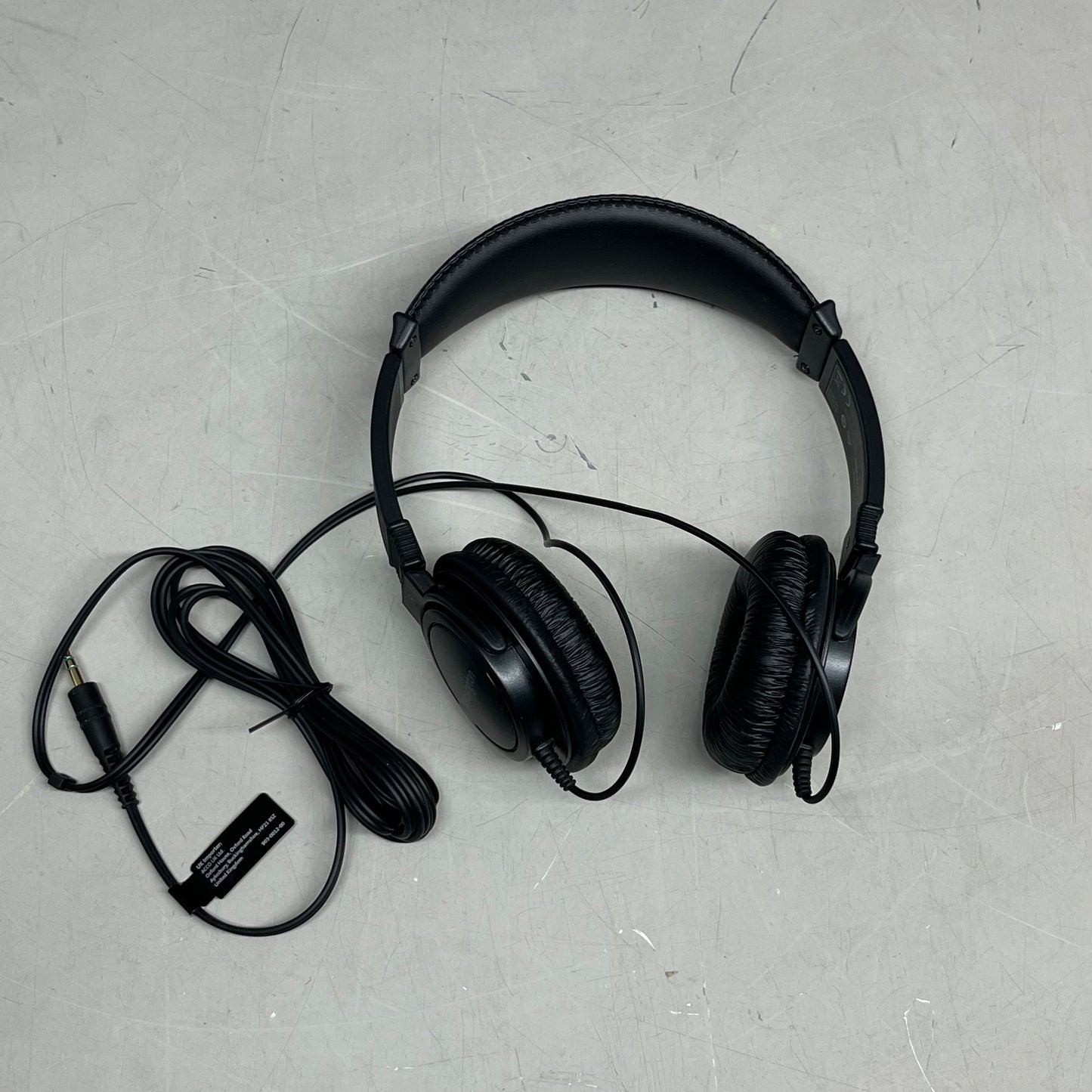ZA@ KENSINGTON Classic 3.5mm Headphone With 9ft Cord, Black CWZ976  A
