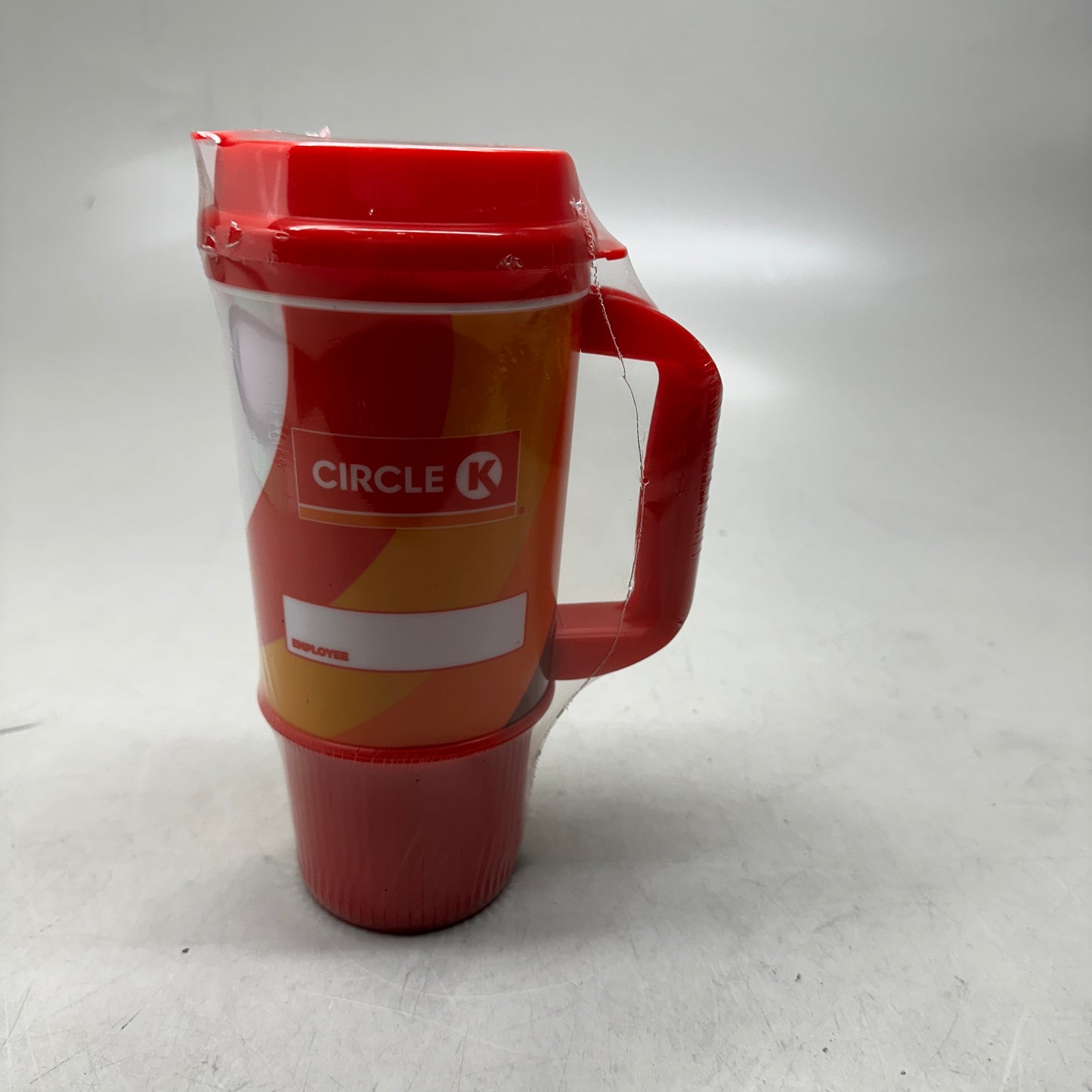 CIRCLE K (2 PACK) Soft Drink Cup Gas Station Mug 24 oz Red