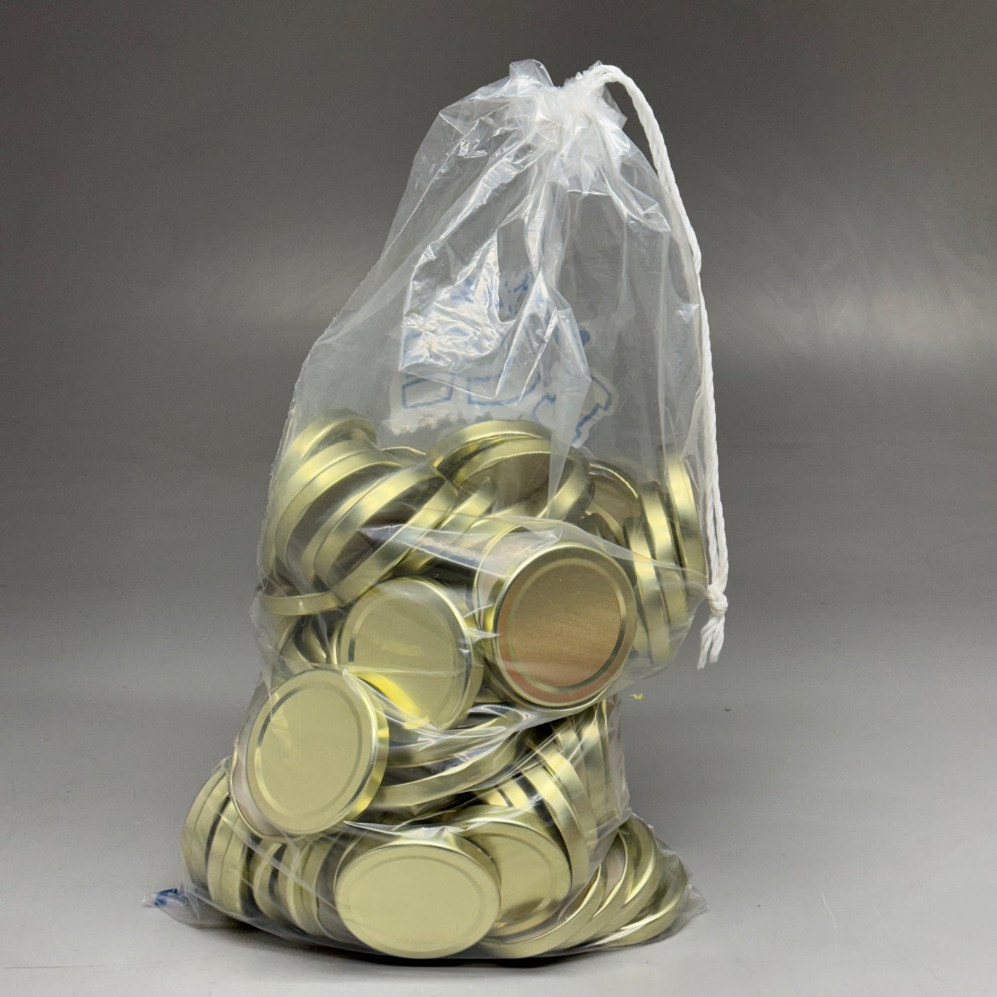 MASSILLY (100 PACK) 63mm Jar Lid Sz 63mm Gold 63RTO P27/2WHBNA