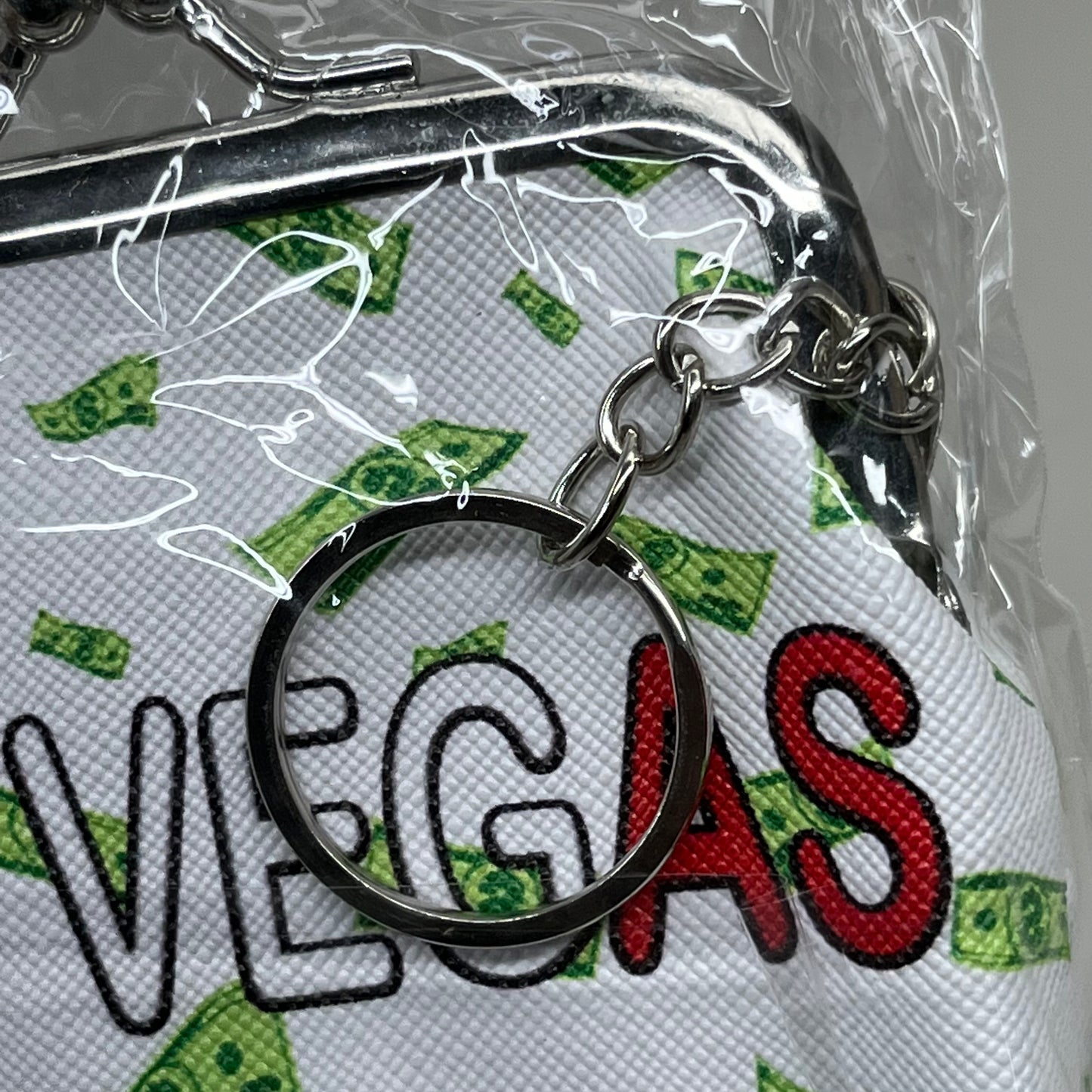 LAS VEGAS 3-PACK! Welcome to Fabulous Las Vegas Coin Purse Souvenirs 4" x 4" Money