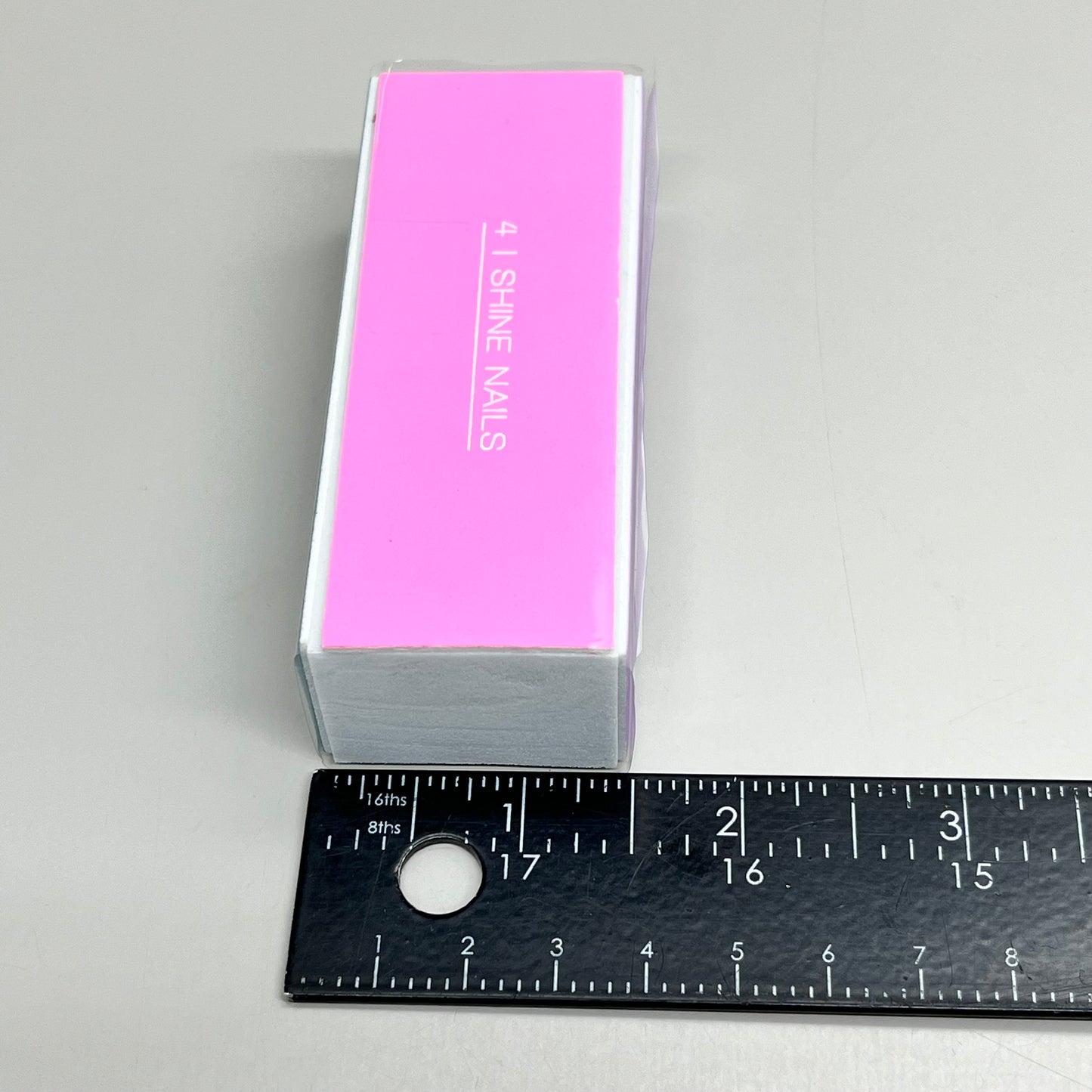 WALGREENS (6 PACK!) 4-Way Nail Buffer 3 1/2" Multi-Color WIC 254461