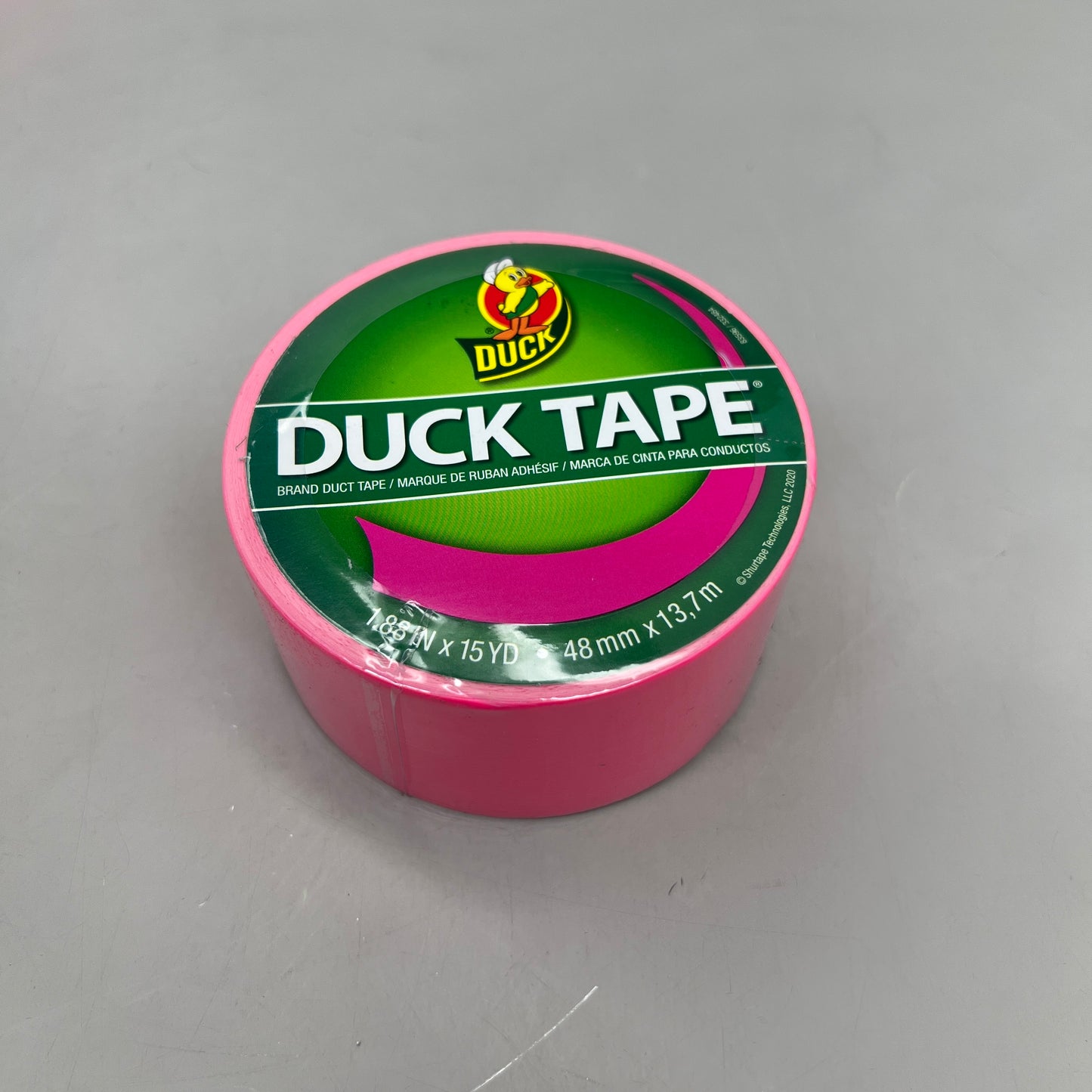 SHURTAPE DUCK TAPE 6 Rolls of Pink Duct Tape 1.88" X 15 YD 1265016