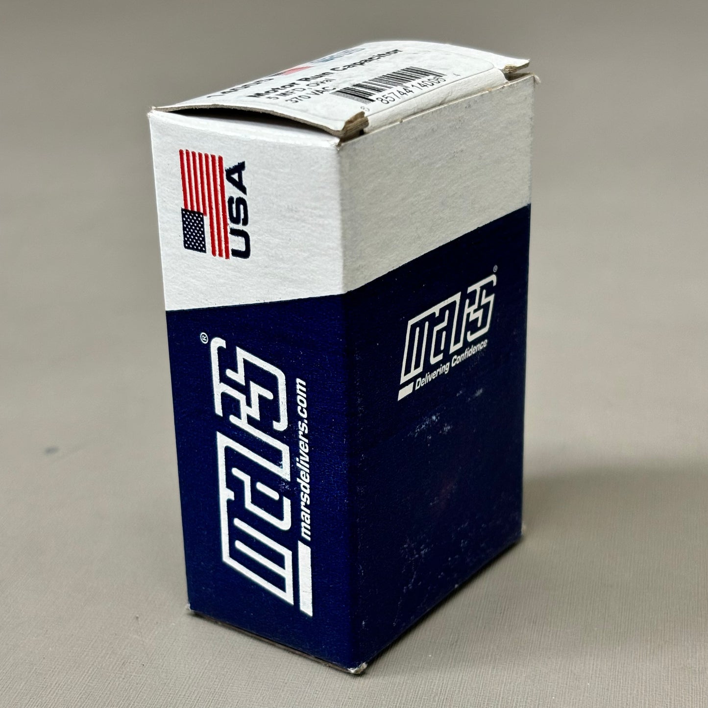 MARS Motor Run Capacitor 14005 5 MFD Oval 370 VAC 24V Screw 50/60 14005