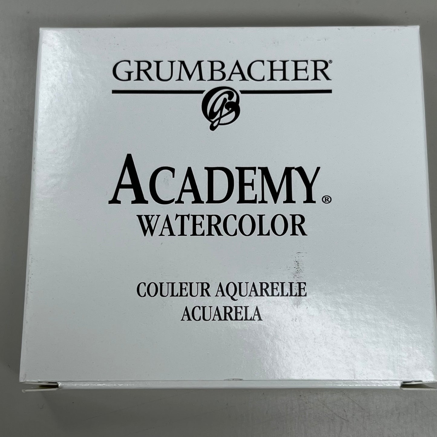 GRUMBACHER 6-PACK! Academy Watercolor Paint Ultra Blue .25 fl oz / 7.5 ml 0822 (New)