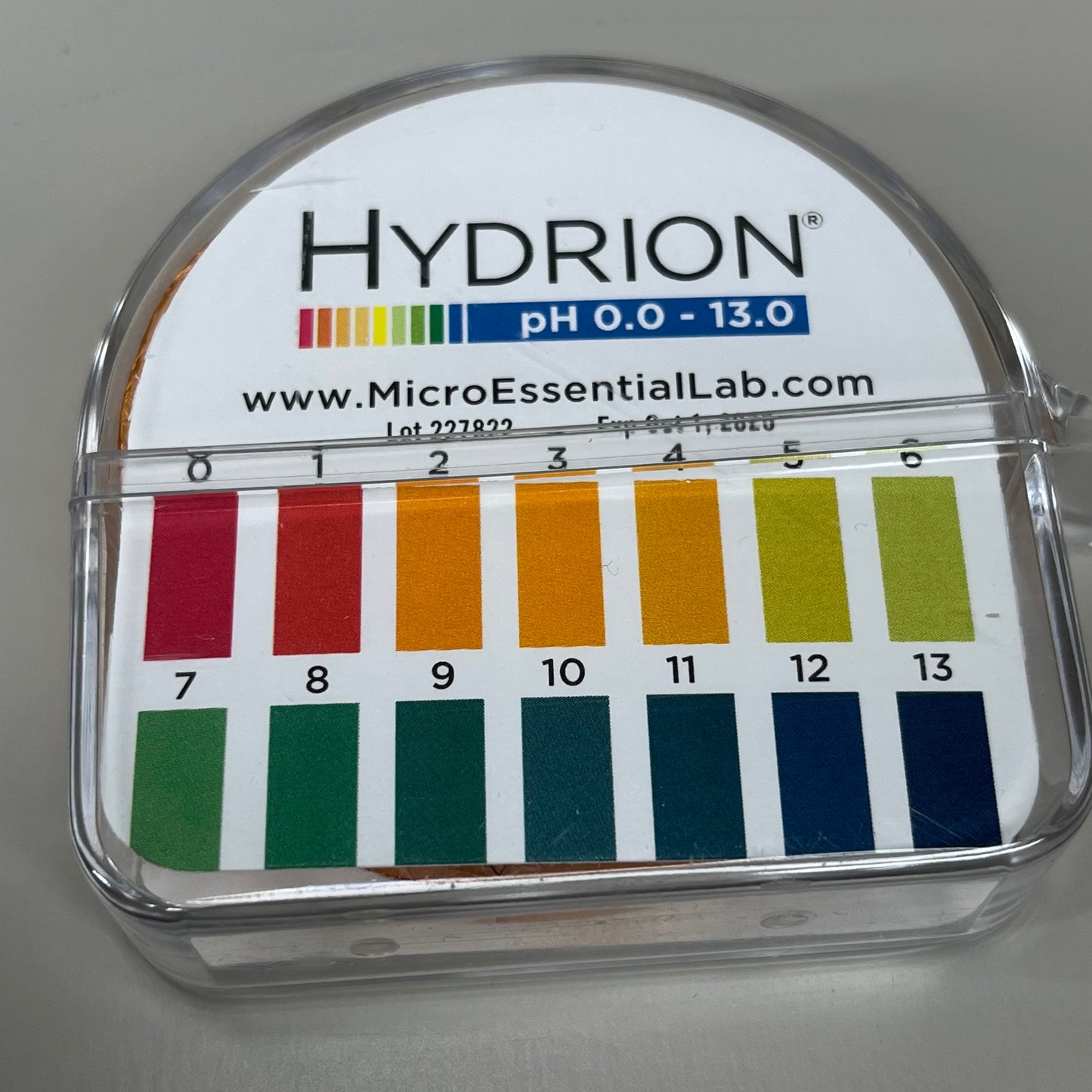 HYDRION Micro Essential pH and Sanitizer Test Papers Jumbo Roll Blue Case HJ613 (New)