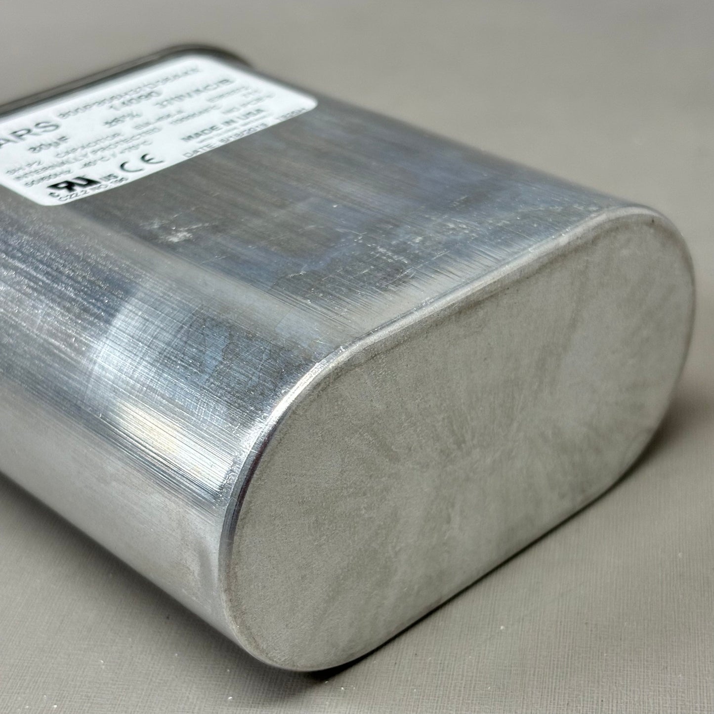 MARS Motor Run Capacitor 80MFD Oval 370 VAC Single Capacitance Made in USA 14090