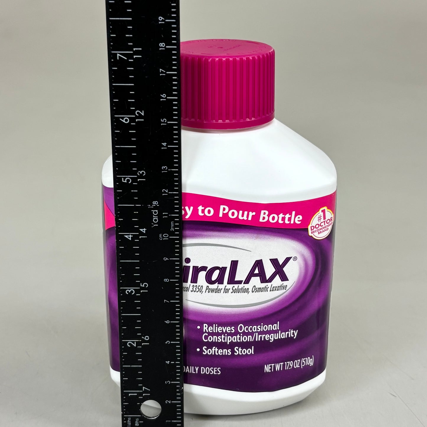 MIRALAX (2 PACK) Laxative Power Gentle Relive for Constipation 179.9 oz BB 11/25