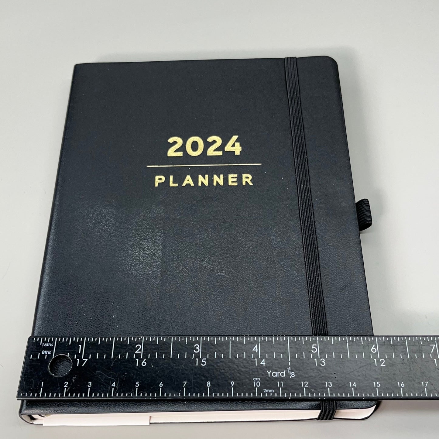 2024 Weekly Planner - Vegan Black (61531)