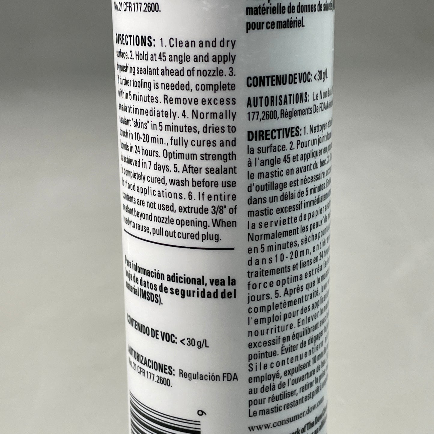 DOWSIL 12-PACK! Industrial Grade Silicone Sealant 300mL Aluminum Exp. 06-17-25 (New)