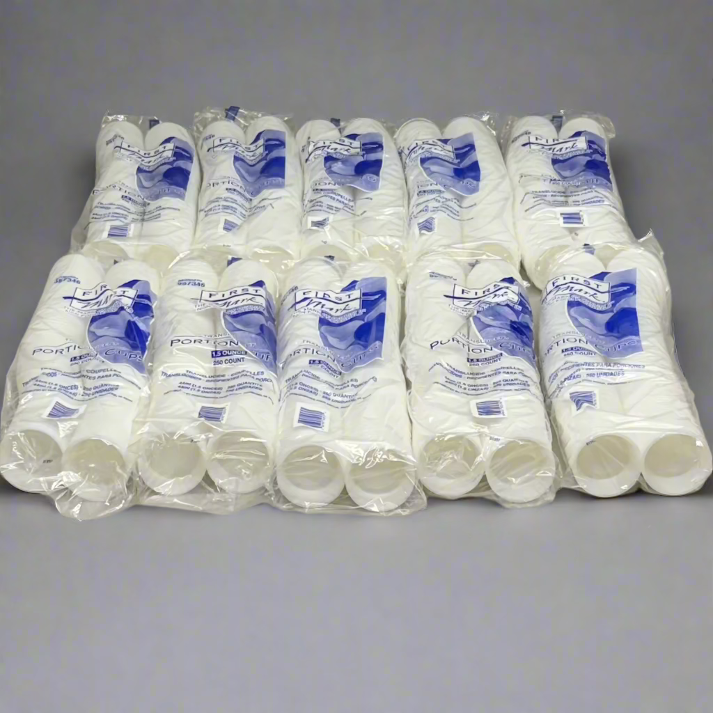 ZA@ FIRST MARK (2500 PACK) Portion Cup Translucent 557346