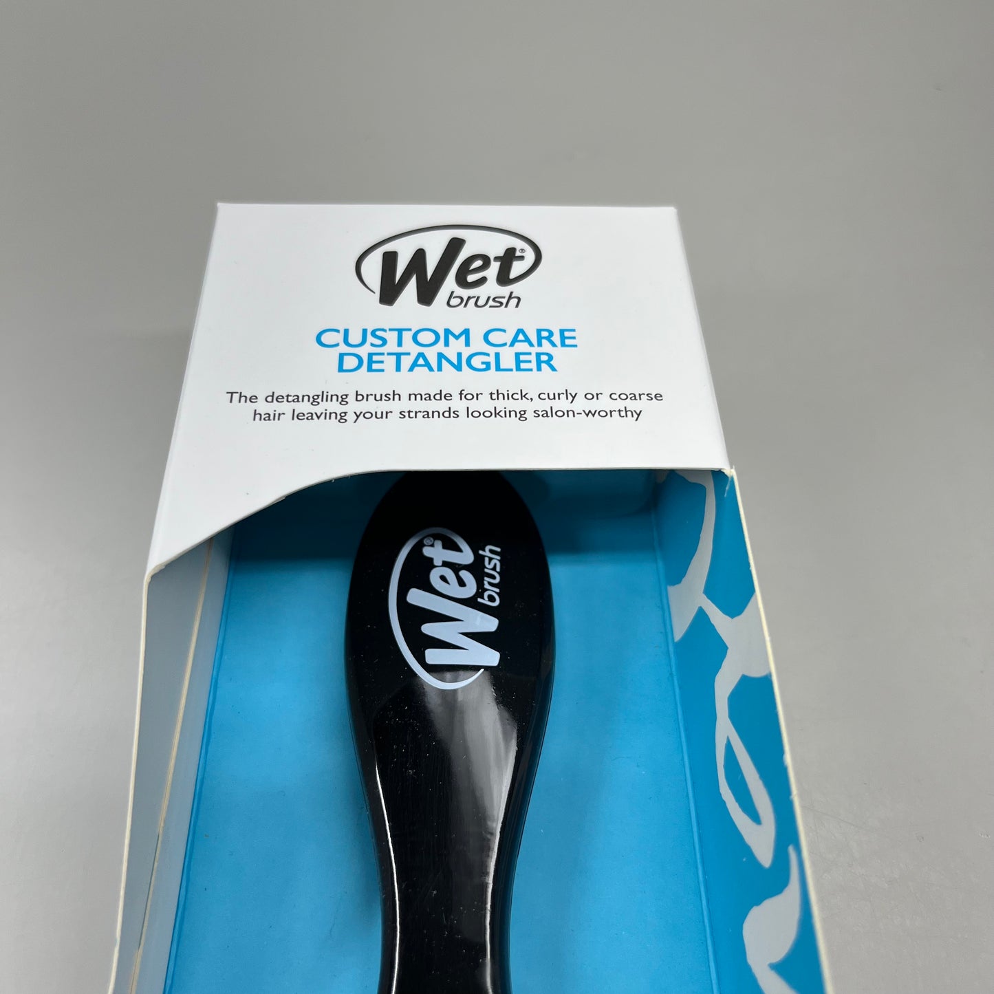 WET BRUSH (2 PACK) Custom Care Detangler Brush-Thick Hair Black GYSPB830CCTH