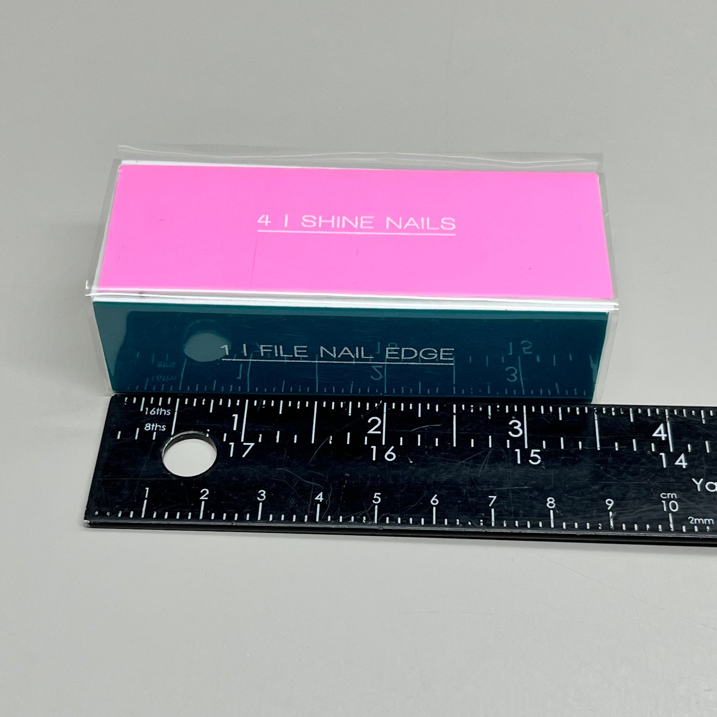 ZA@ WALGREENS (6 PACK!) 4-Way Nail Buffer 3 1/2" Multi-Color WIC 254461 C