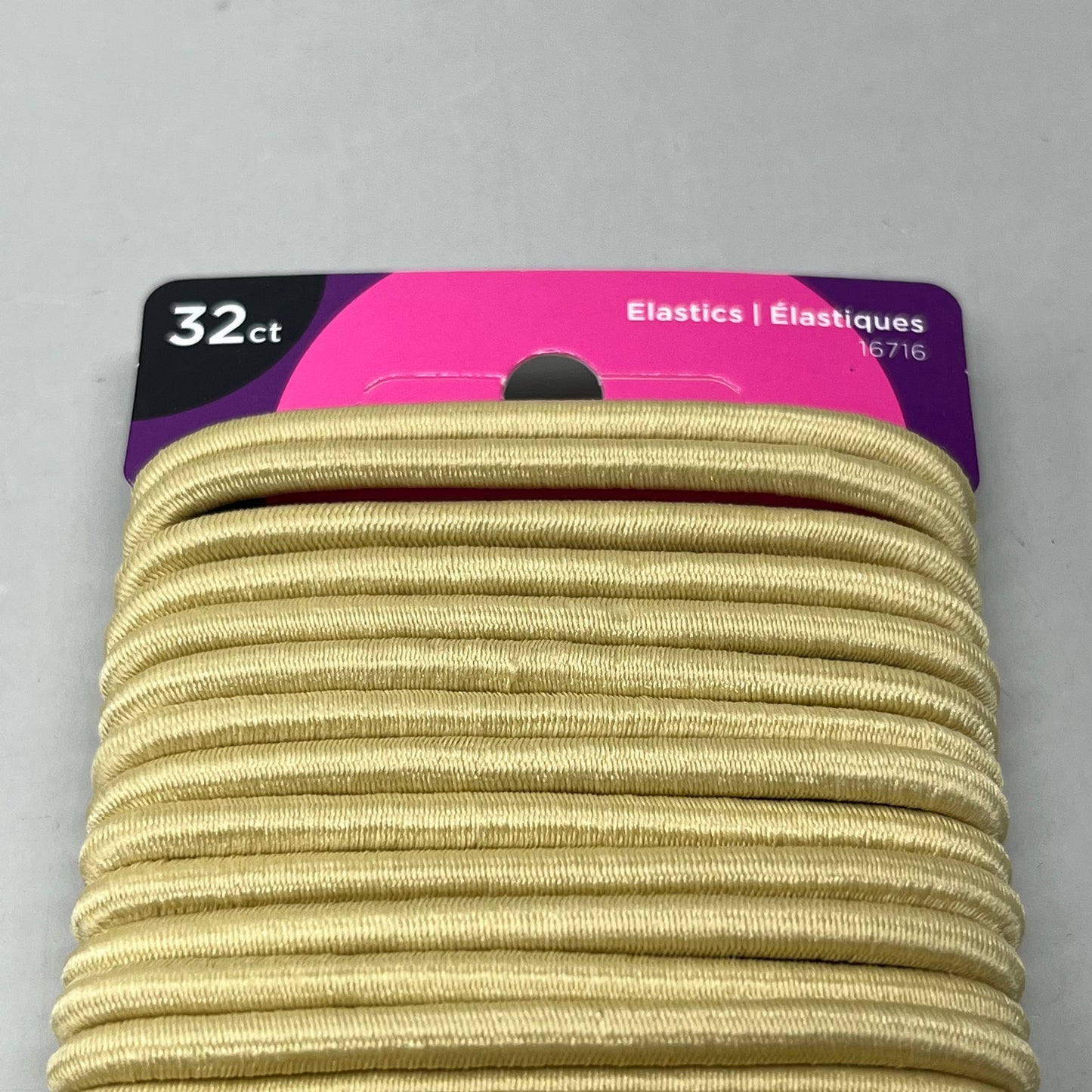 GOODY (3 PACK!) Ouchless Women's Medium Braided Hair Elastics Blonde 3000545