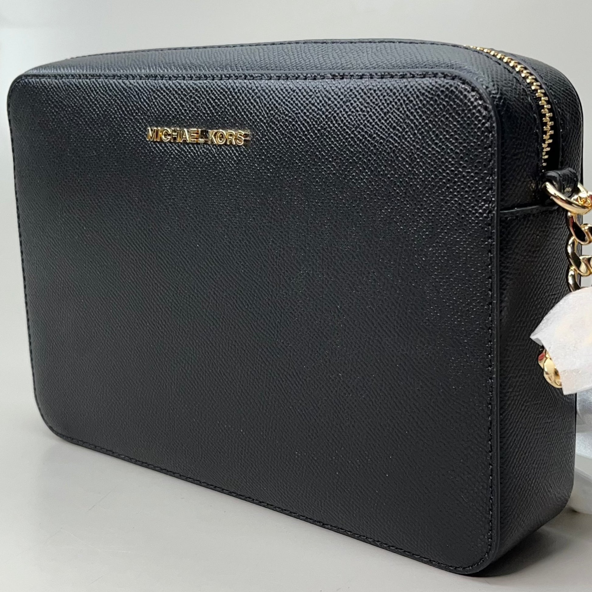 MICHAEL KORS Jet Set Large Saffiano Leather Crossbody Bag 6 1 2 x 9 1 PayWut