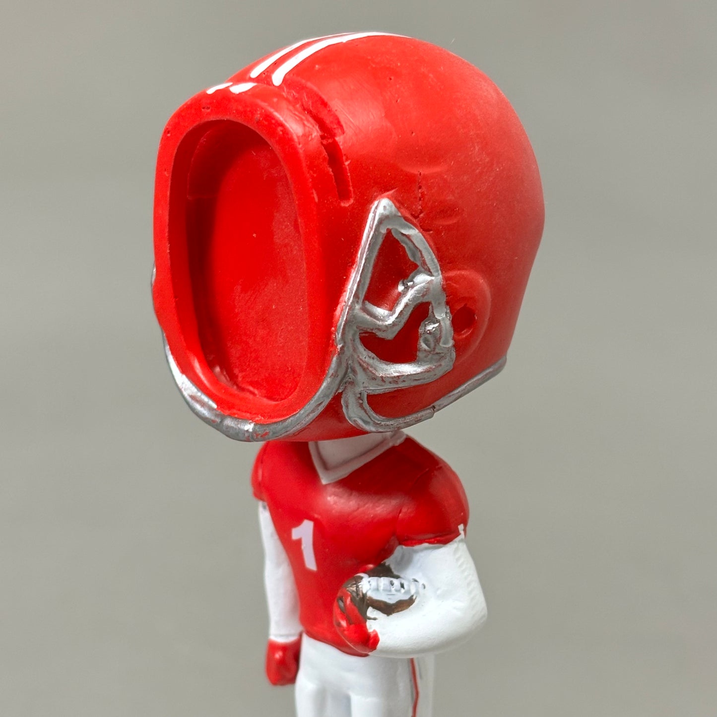 STATE FARM Company Football Player Bobble Head YOU Photograph Distressed Box As-is