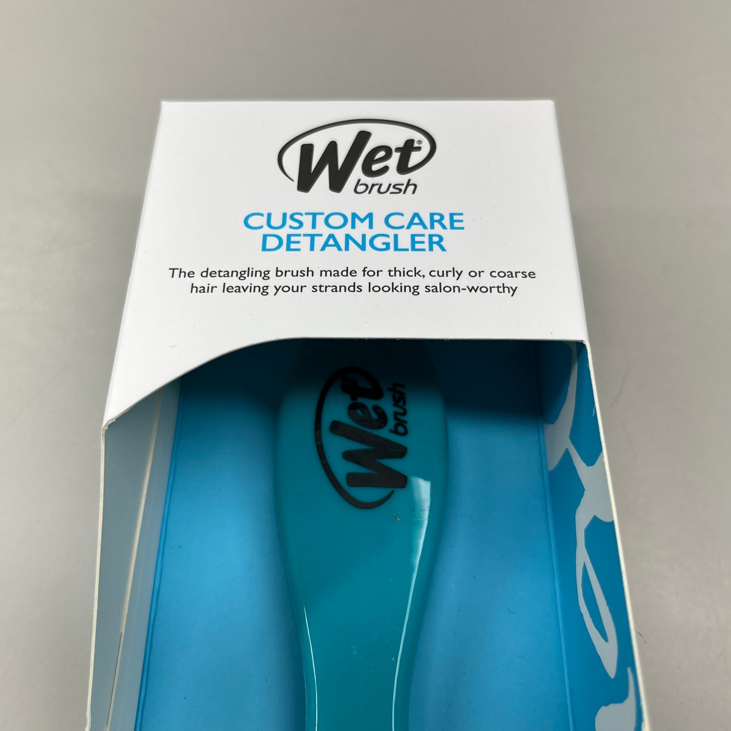 WET BRUSH (2 PACK) Custom Care Detangler Brush-Thick Hair Teal GYSPB830CCTH