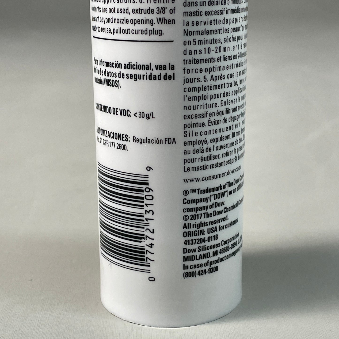 DOWSIL 12-PACK! Industrial Grade Silicone Sealant 300mL Aluminum Exp. 06-17-25 (New)