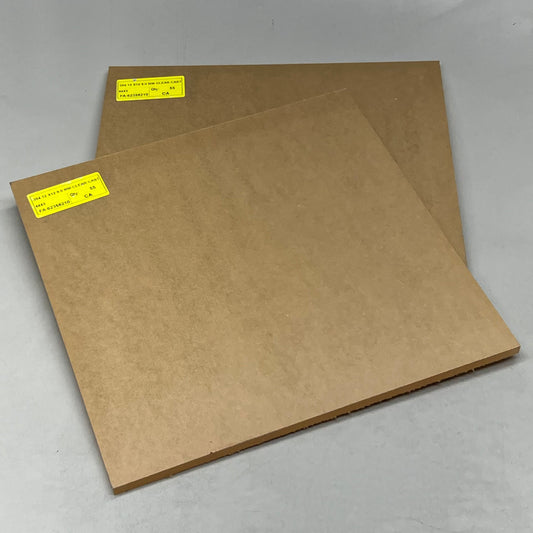 ZA@ Clear Plexiglass Acrylic Plastic Piece 2PK! .354 X 12" X 12" Paper Masked FA-62358210 A