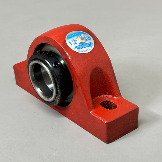 ROYERSFORD R2000 Spherical 2-Bolt Pillow Block Bearing 1-15/16" Red 40-02-N115