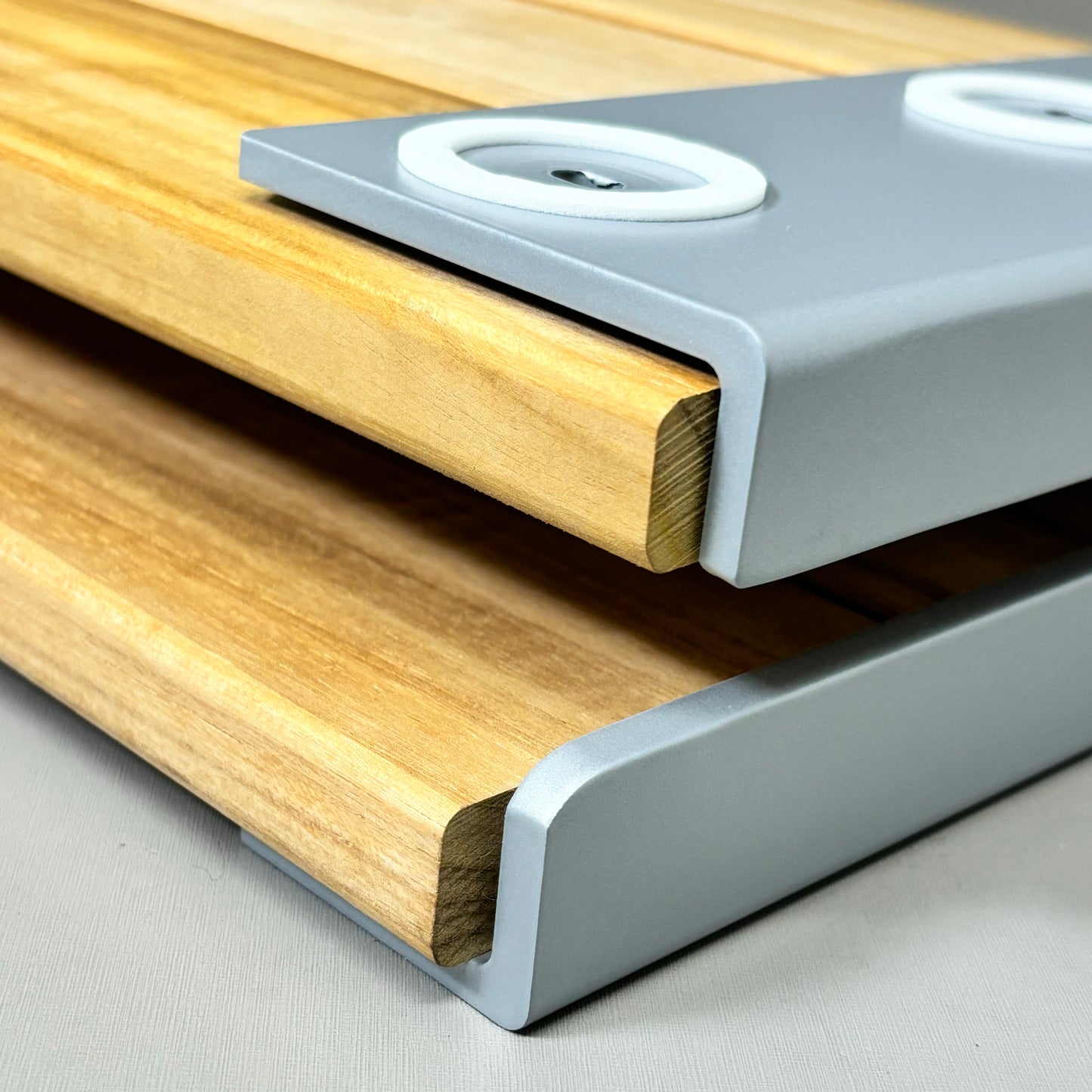 MOEN Home Care Wall Mounted Teak Wood Foldable Shower Chair DN7110