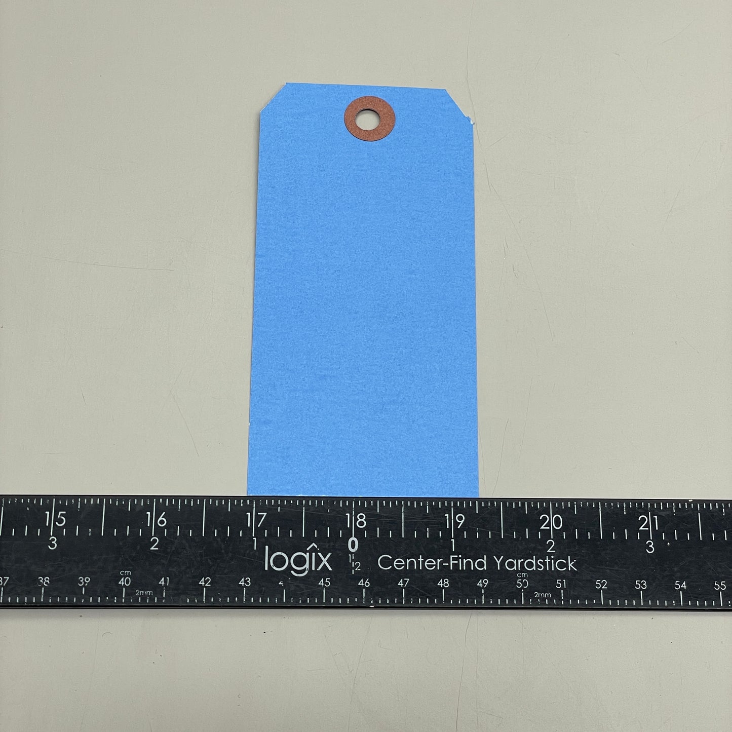 1,000 Shipping Hang Tags Dark Blue 13 Pt. Cardstock 4 3/4" x 2 3/8" 513DKB