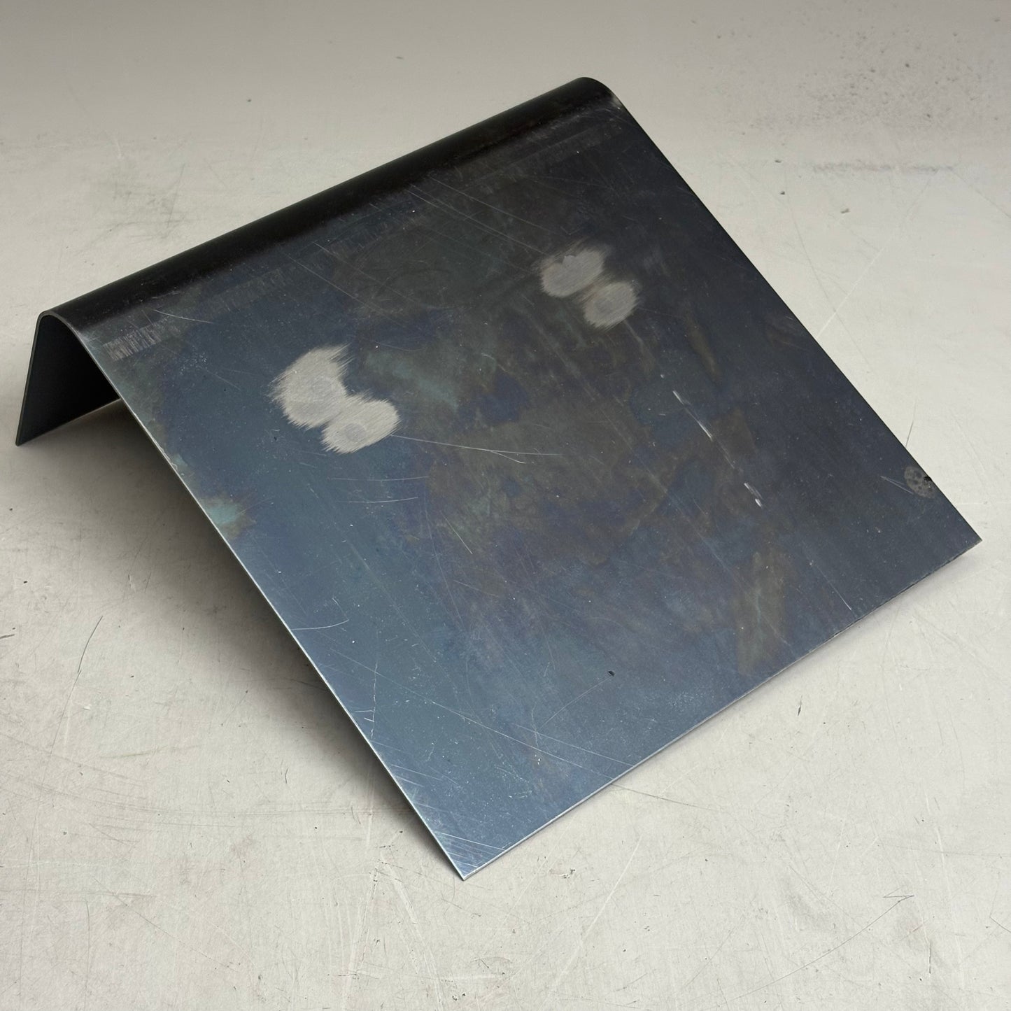 KRAFT TOOL CO Lip Blue Steel Walking Cove Tool with Swivel Bracket 6 x 6 3/4"R 6