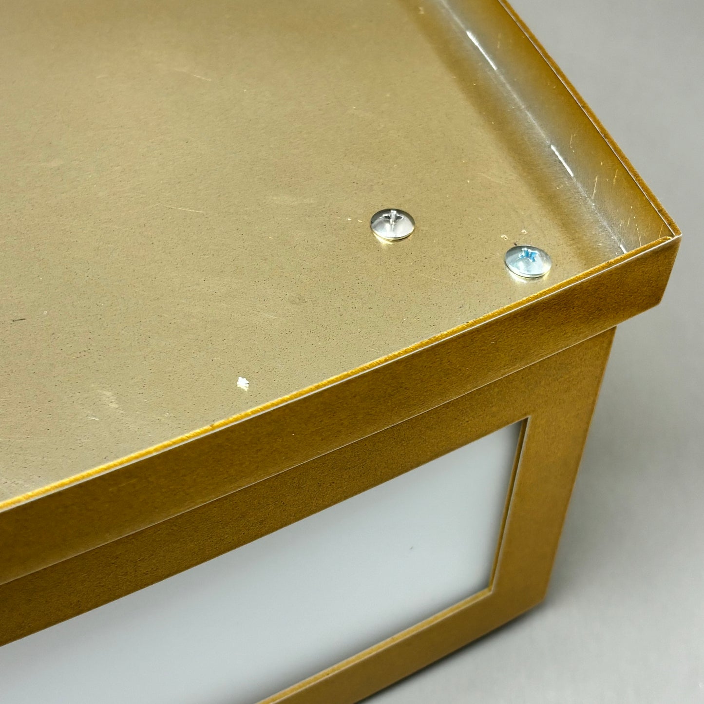 SCOTT LAMP CO. Aluminum Metal Housing Ceiling Lighting Gold/Broze LC103-18-KD-AL