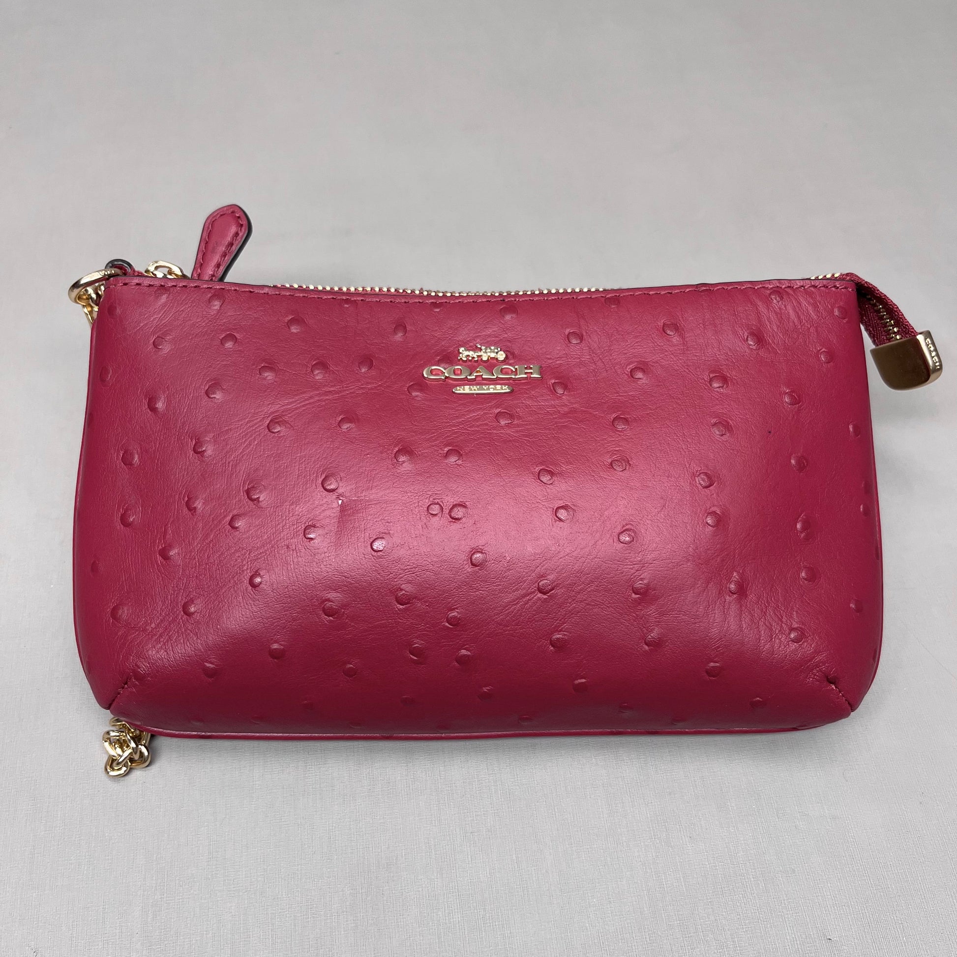 Coach ostrich 2025 bag