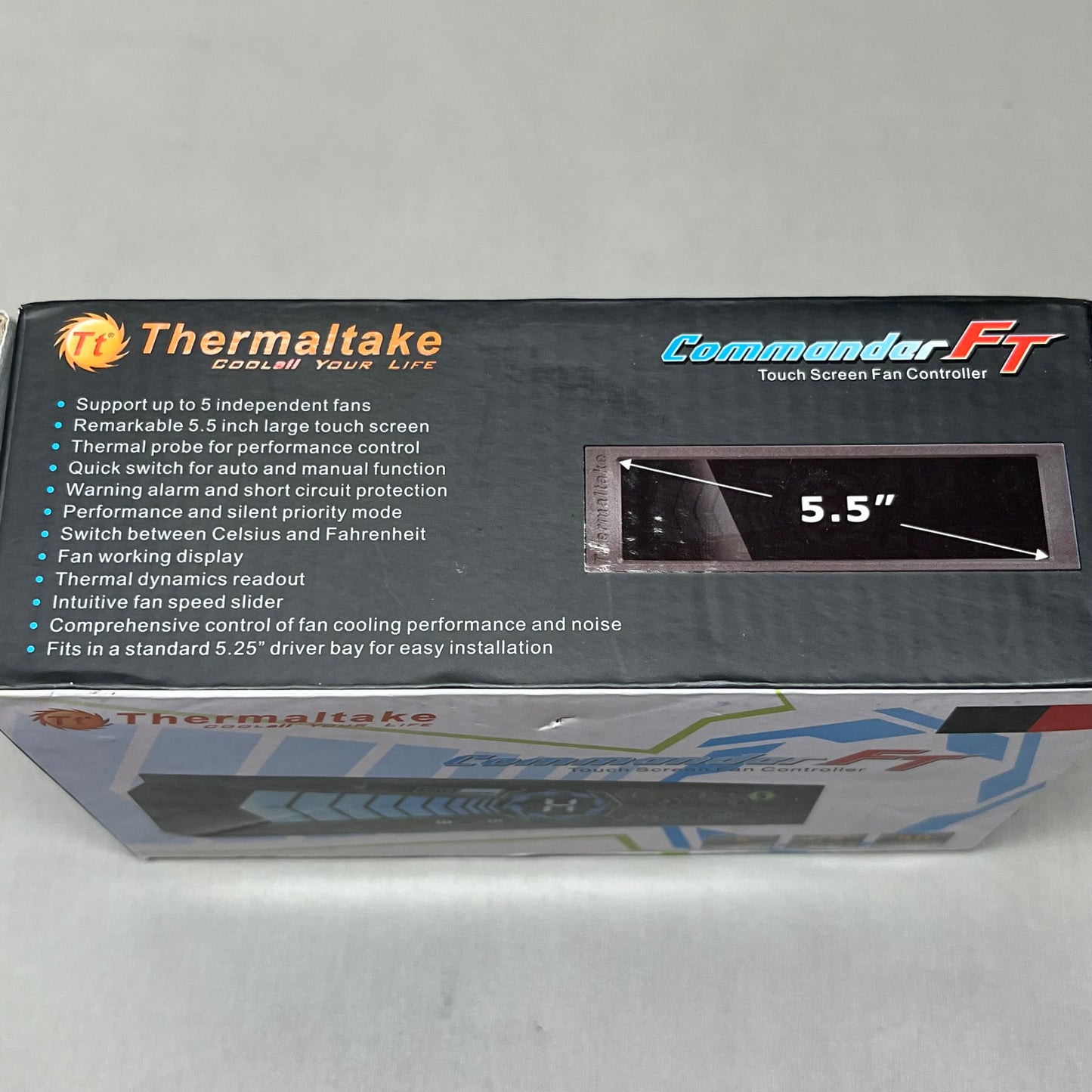 THERMALTAKE Touch Screen Fan Controller AC-010-B51NAN-A1 (New)