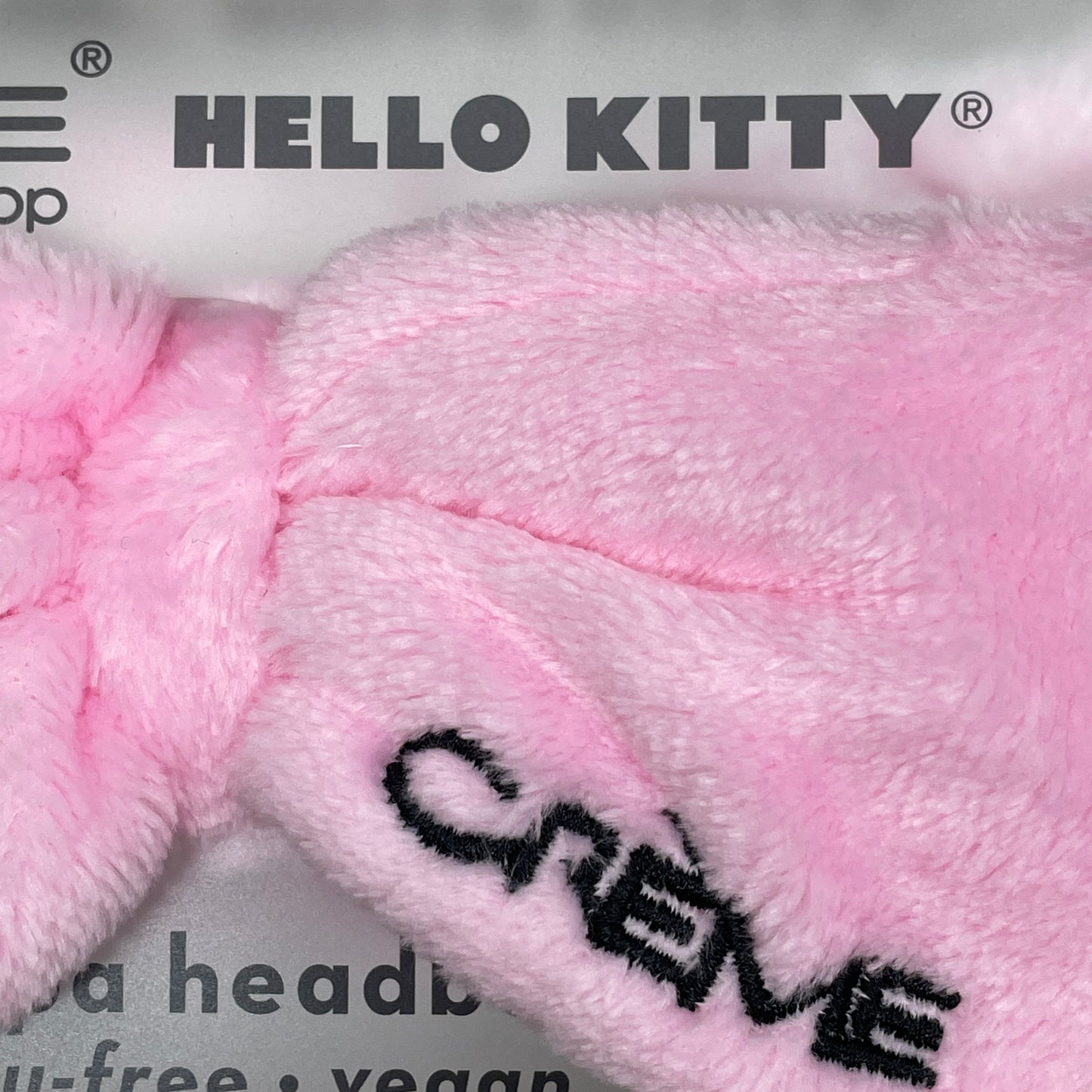 THE CRÈME SHOP (2 PACK) Sanrio Hello Kitty Plush Spa Headband Pink Stripe HKHBP6040