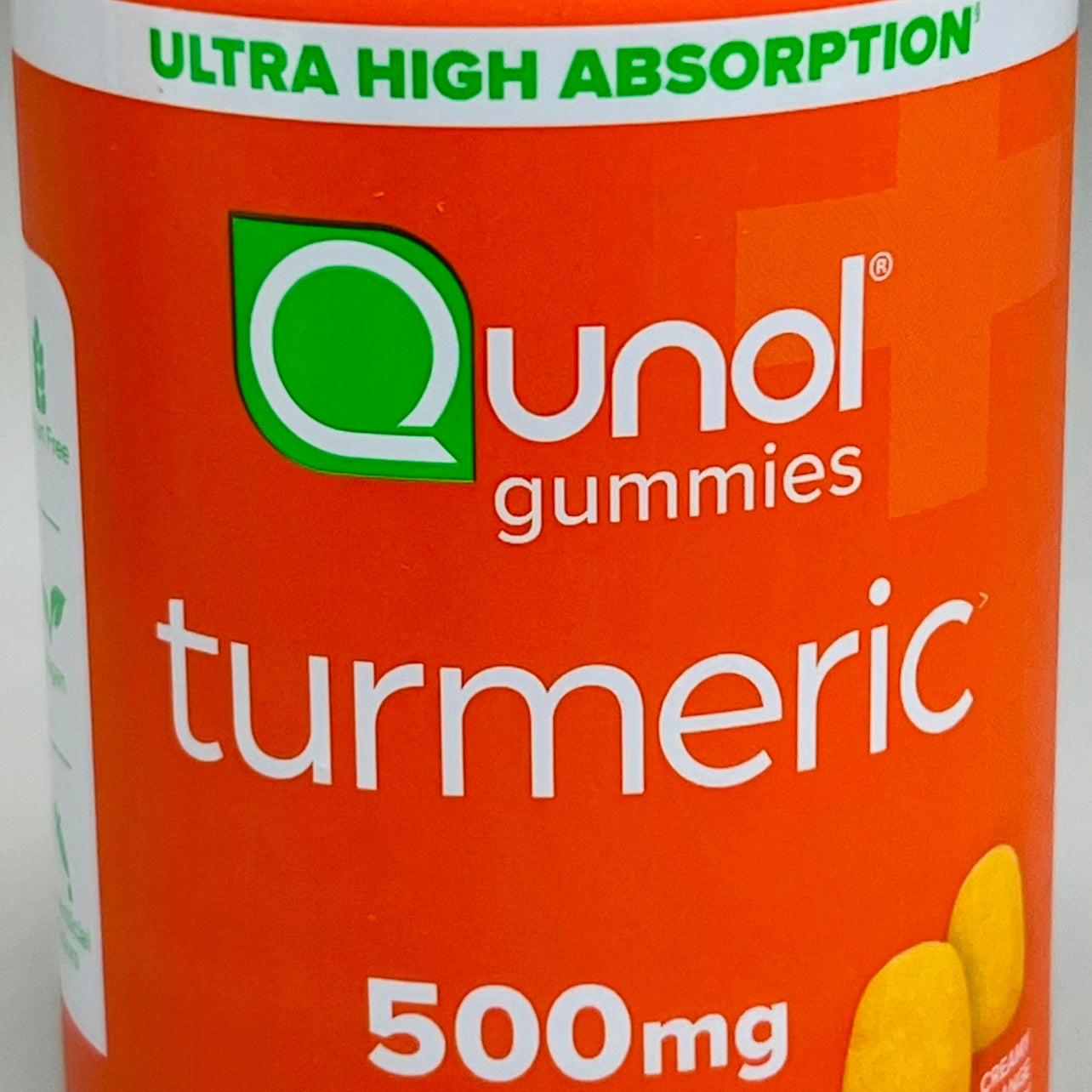 QUNOL (3 PACK) Turmeric Gummy Dietary Supplements 500 mg 60 Count BB 06/25