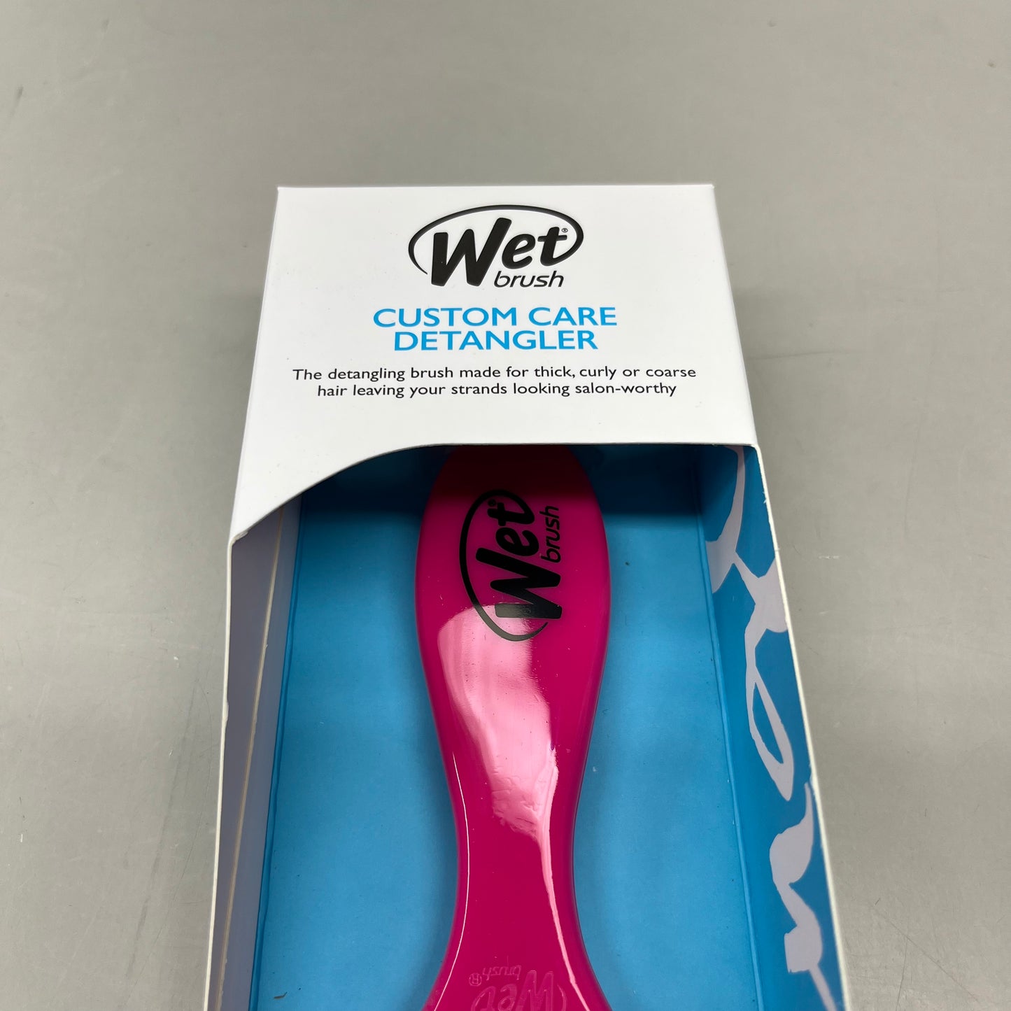 WET BRUSH (2 PACK) Custom Care Detangler Brush-Thick Hair Pink GYSPB830CCTH