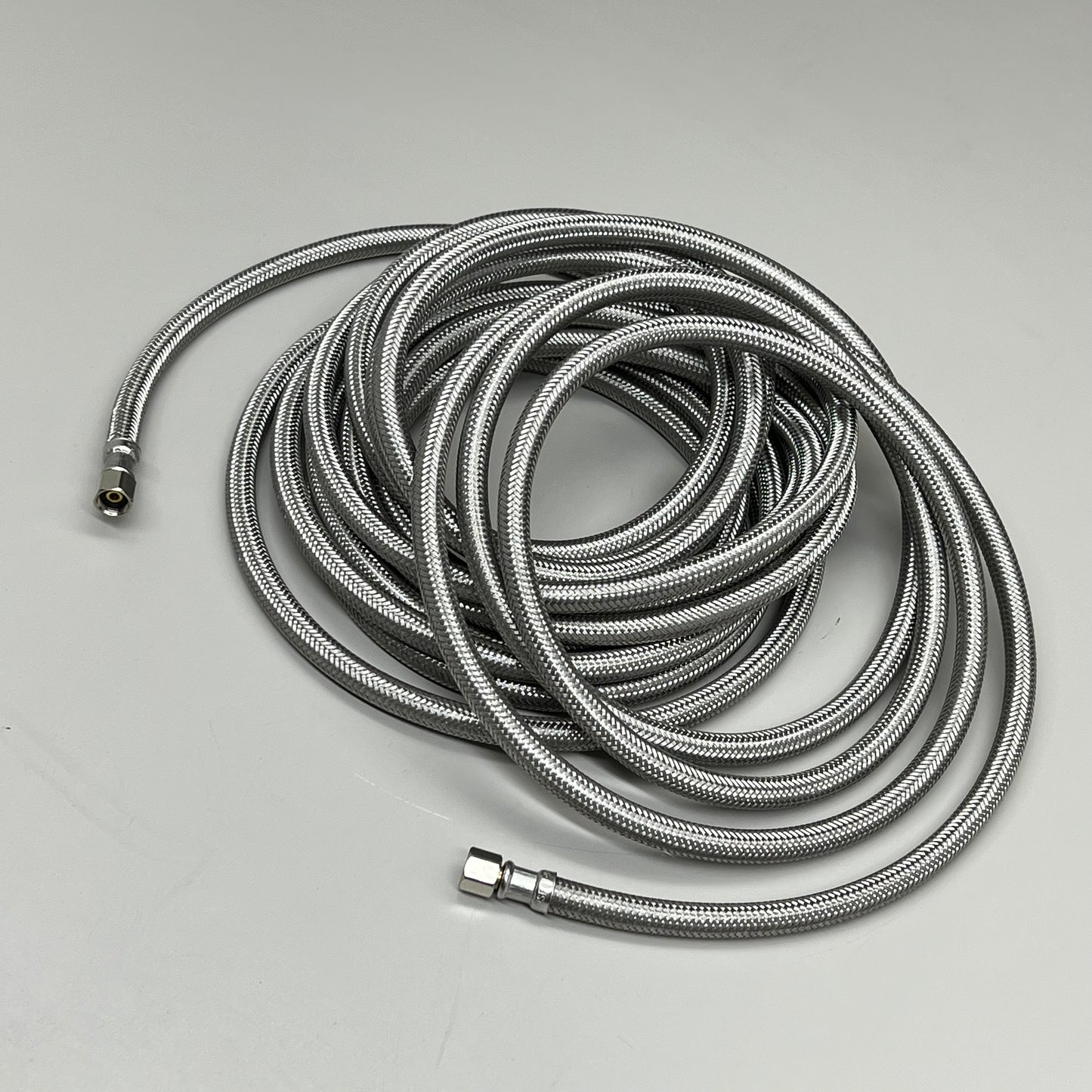 HIPPOHOSE Braided Stainless Steel Refrigerator/Ice Maker Water Supply Hose 30ft X0037DKJEF