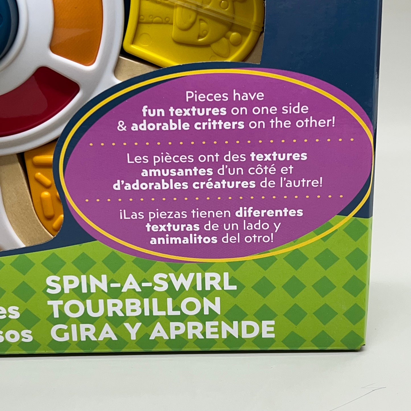 PLAYSKOOL Little Wonders Spin-a-Swirl Puzzle Play Learning toy 12+Month 23226