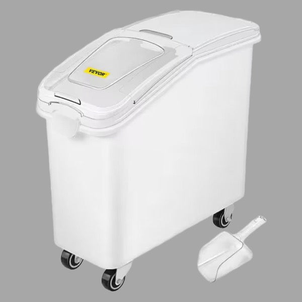 VEVOR, MX750X340X730MM01V0, Ingredient Bin with Casters 21 Gallon