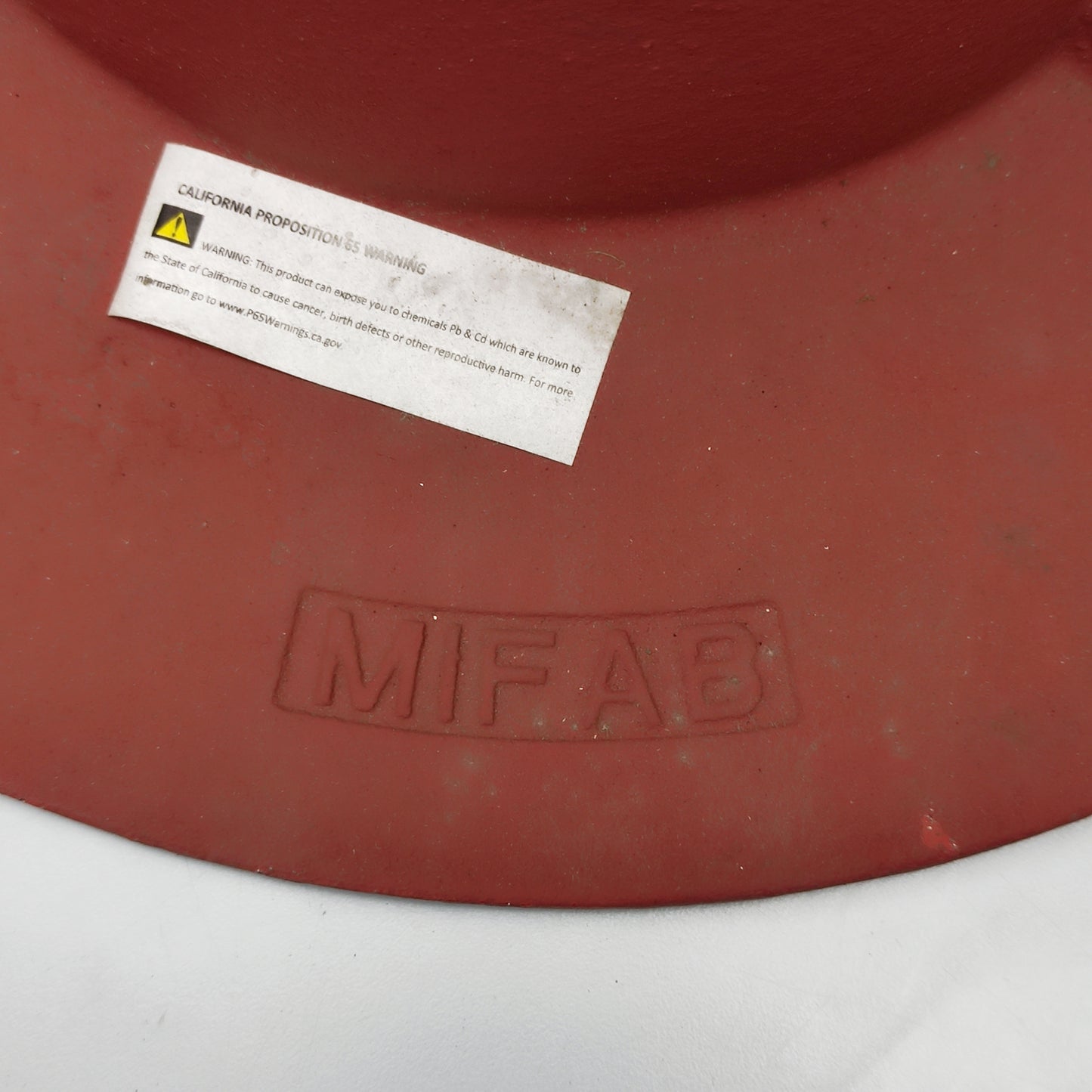 MIFAB A2 Body Lacquered Cast Iron 15" Dai. Drain Top Flange (New)