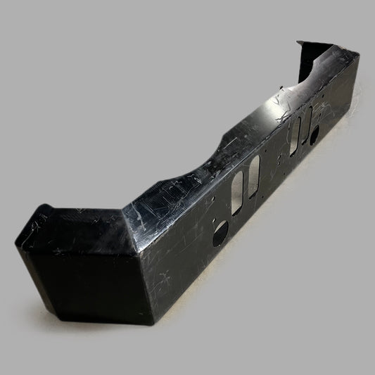 Z@ UNBRANDED Steel Bumper Black 92"x 17"x 18"