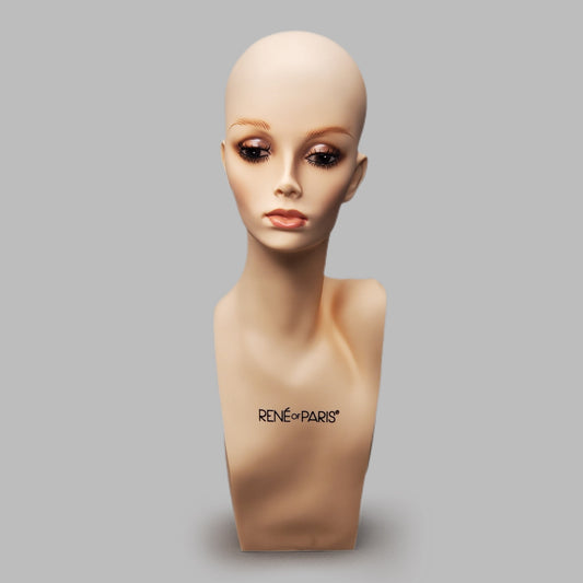RENE of PARIS Flesh Mannequin Female Head 21" for Wig Styling 215133 (New)