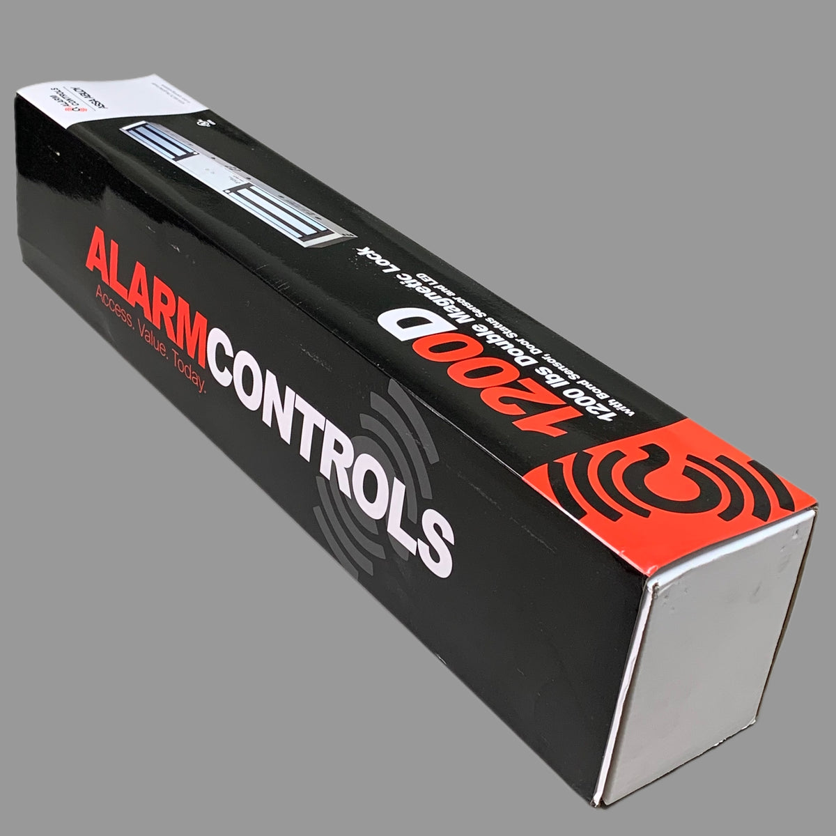 ALARM CONTROLS Double Magnetic Lock w/ Bond Sensor, Door Status & LED 1200D