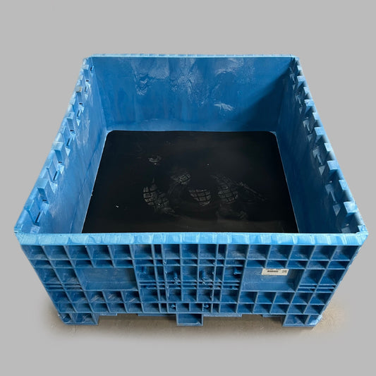ZA@ ORBIS BULKPAK HDR Bulk Pallet Container Blue  HDRS4845-24-6 & DKBLUFXD WALL