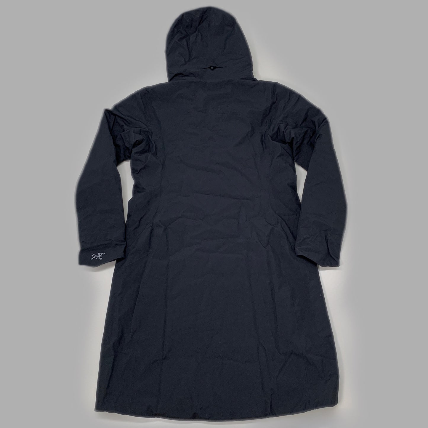 ARC’TERYX Long Patera Parka Coat Goose Down GORE-TEX Women's Sz XL Black 29652